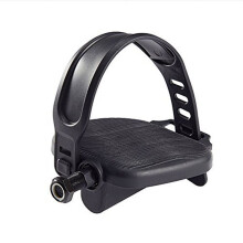 4Pair Exercise Bike Pedal Widened Bicycle Pedal with Pedal Straps for Exercise Bike Stationary Cycle Home