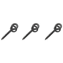 300pcs Carp Fishing Boilie Screw with Solid Ring Bait Tool Chod Rigs Carp Fishing Hair Tackle Accessory