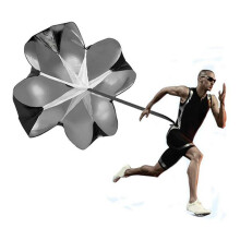 4X Hardloopsnelheidstraining Voetbaltraining Weerstand Parachute Kracht Snelheidstraining Kinderen, Tieners en Volwassenen 1.45X1.45M