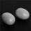 60 Eggs 6 cm White Easter Egg Decorative Egg for Painting or Sticking 8