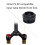 2X Bike Front Fork Valve Nut Bicycle Air Fork Cap Assembly Thread 31xP1.0mm Valve Core Bicycle Part 3