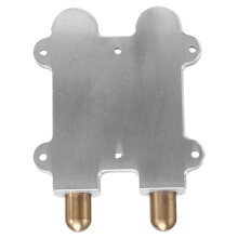 4X Guitar Brass Double Tremolo Bridge Stabilizer Stopper Stabilizing Device Arming Adjuster Tremsetter ESP Style