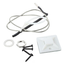 5X Kit Complet EQ Pre-Ampli Pick- pour Guitare Acoustique 7545R-4 Bandes Controle Du Volume, Livre avec Une Boite de Batterie