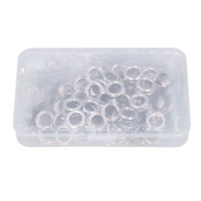 100 Sets Grommet Tool Kit Stainless Steel Eyelet Buckle 12MM