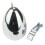 4X Retro Bicycle Bike Accessory Front Light Bracket Vintage 3LED Headlight (Silver) 3