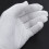 2X White Cotton Gloves Anti-Static Gloves Protective Gloves for Housework Workers 6