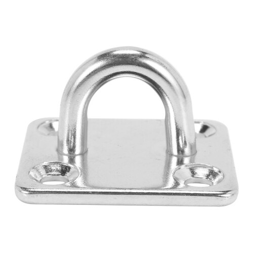 20 Sets of Suspended Ceiling Wall Mount U-Shaped Hooks Stainless Steel Heavy Duty Multi-Function Hammock with Hook 2