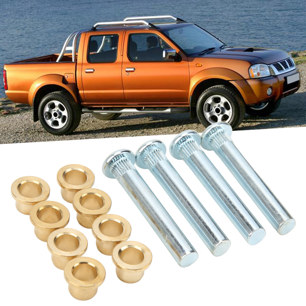 Door Hinge Pin Bushing Kit Metal Replacement For Nissan Navara D22 Frontier Ut 8421390359349