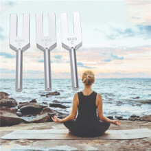 6x StäMgafflar Set 4096 Hz 4160 Hz 4225 Hz för LjudläKning, Musikinstrument, Ljudvibrationsverktyg, C