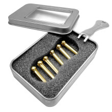 Guitar Bridge Pins 12Pcs Brass Endpin for Acoustic Guitar with Guitar Bridge Pin Puller
