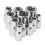 11Pc Female E Torx Star Socket Set Rail E4 - E20 External Star Torque Socket Set 7