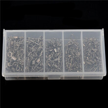 960 Stks Koperlegering Visserij Draaibare Snap Kogellager Slot Rollende Draaibare Connector Visgerei Kit