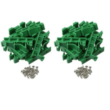 100 Stücke DRG-01 PCB für DIN 35 Schienen Montage Montage Unterstützung Adapter Leiter Platten Halterung Halter Träger Clips Stecker Verbinder