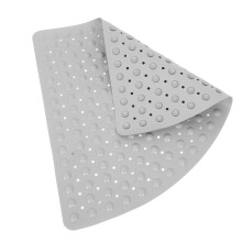 Non Slip Bath Mat Triangle Shower Mat with Strong Grip and Quick Dry for Tub and Bathroom