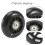 48 Pack Inline Skate Wheels Beginner's Roller Blades Replacement Wheel with Bearings Wheels 70mm 5