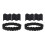 Garden Lawn Edging - 60 Pack Landscape Border Flexible Interlocking Edging Plastic Palisade Fence DIY Decorative 1