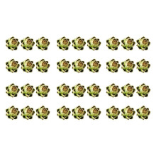 36Pack Artificial Artichoke Vegetables and Fruits for Home Wedding Party Table Decoration (Green)