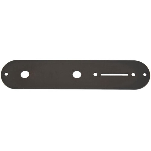 2pcs 32MM Width Control Plate for  TL Telecaster Tele Guitar Replacement, Black