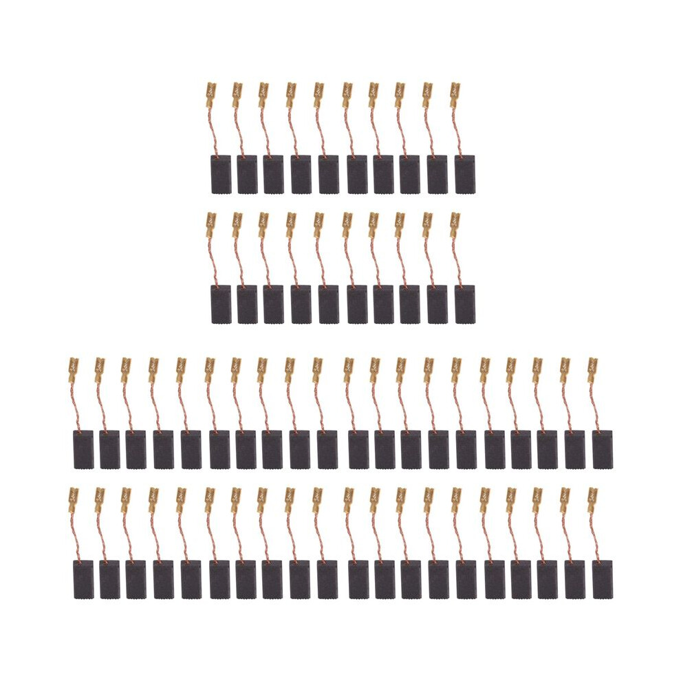 Carbon Brush 60Pcs Replaceable Great Conductive Carbon Brush For Electric Motor Drill 100 5816Mm 4713064515194