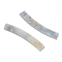 36Pcs Guitar Soundhole Rosette Paua Abalone Shell Inlay Curved Strips Guitar Sound Hole Inlay 4mm Width