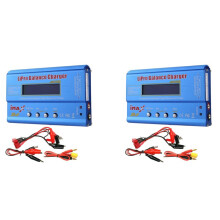 2X for IMAX B6 80W Lipo Battery Charger+XT60 Lipo NiMh Li-Ion Ni-Cd Digital Lipro Balance Charger Battery Charger