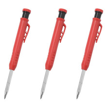 3X Deep Hole Premium Mechanical Pencil with Integrated Sharpener-for Wood, Metal,Stone I Drill Hole