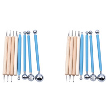 16 Piece Stylus Dotting Tools for Clay Pottery Ceramics Doll Modeling Paper Flowers