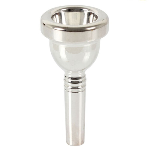 5X 12C Small Shank Trombone Silver Mouthpiece New 2