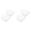 4Pcs Acrylic Corner Shelf Floating Wall Storage Shelf Display Speaker Organizer Bedroom Kitchen Storage Holder,Clear 1