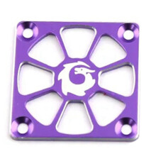 2X Cubierta de Ventilador de Enfriamiento de AleacióN de Aluminio 30X30Mm para RC Motor ESC Cubierta de ProteccióN de Ventilador de RegulacióN