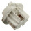 8 Pcs Car Auto Rear Tail Light Lamp Bulb Socket Holder for  7 Series X5 E53 E70 E65 X3 E83 White 1