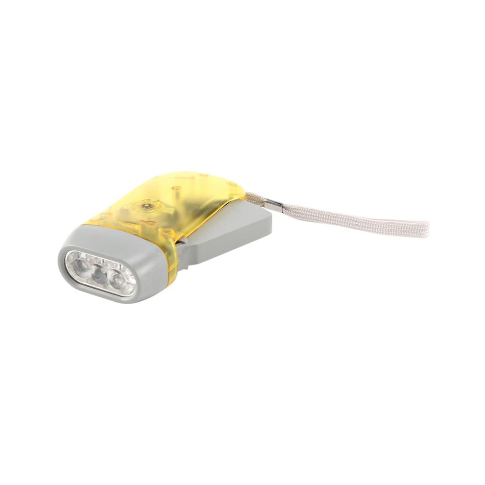 10X 3 Led Dynamo Wind Flashlight Hand-Pressing Crank Nr No Battery Torch 6033965433655
