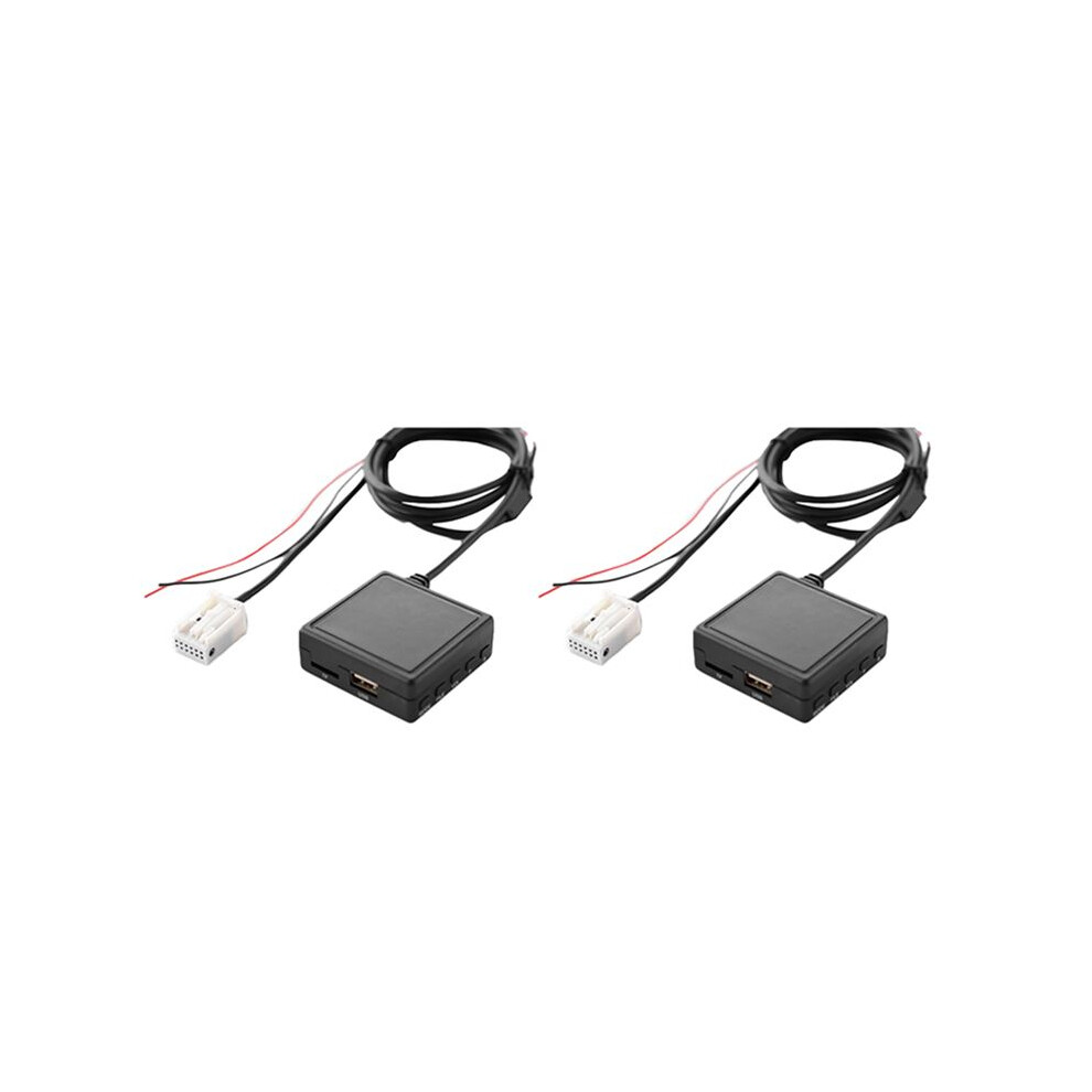 Photos - Cable (video, audio, USB) 2X Car 5.0 AUX Cable Adapter TF USB Fit for 207 307 407 308