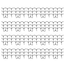 200Pcs Brosse Latérale pour Robot Aspirateur de Balayage Cr120 / Cen540 / X500 / X580 / Kk8, Kit de Brosse Latérale de Bord de Rechange