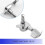36 Pieces Silver Acoustic Guitar Machine Heads Knobs Guitar String Tuning Peg Tuner(18 for Left + 18 for Right) 3