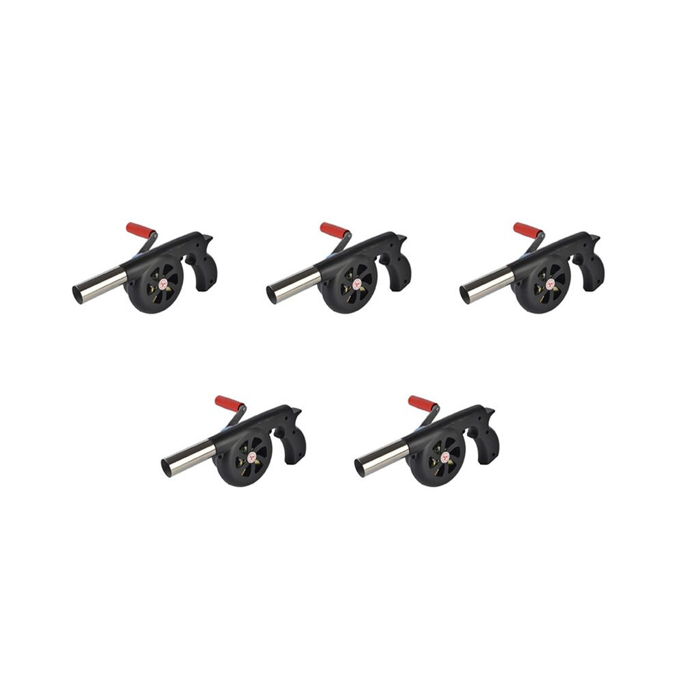 5X Outdoor Hand-Cranked Combustion Blower, Hand-Cranked Barbecue Blower, Suitable For Picnic Camping Fire Tools 4713312689608