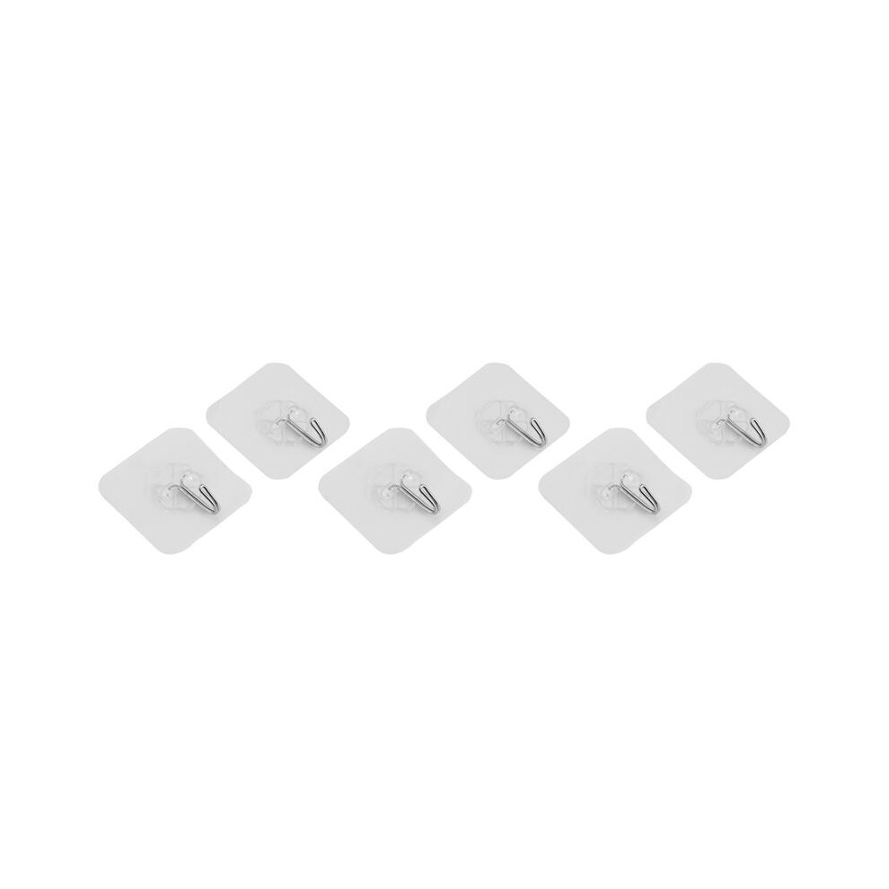 Strong Transparent Suction Cup Sucker Wall Hooks Hanger For Kitchen Bathroom Home (6 ) 4711688251887