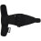 2X Fingerhandschuhe Klammer Aeltere Faust Schlaganfall Hemiplegia Hand Training [Einzelne Hand] - Schwarz 3