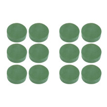 Blocchi di Schiuma Floreale Rotondi Da 12 Pezzi, Schiuma Floreale A Secco Da 4,72 Pollici per Fiori Artificiali, Progetto di Artigianato, Decorazione