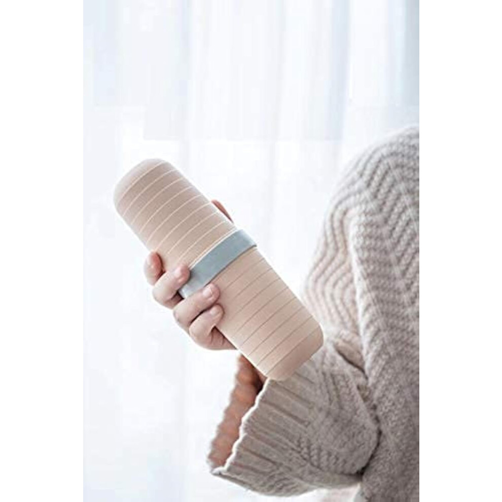 Portable Toothbrush Holder and Travel Toothbrush Case, Durable Plastic, Pack of 2 Multicolor