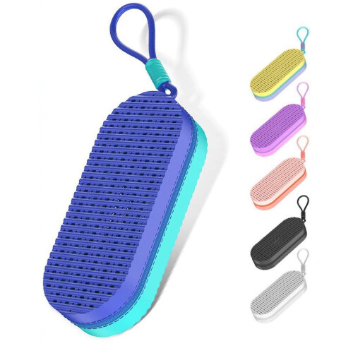 Soft Silicone Swimming Goggles Bag Organiser Case For-Black 1