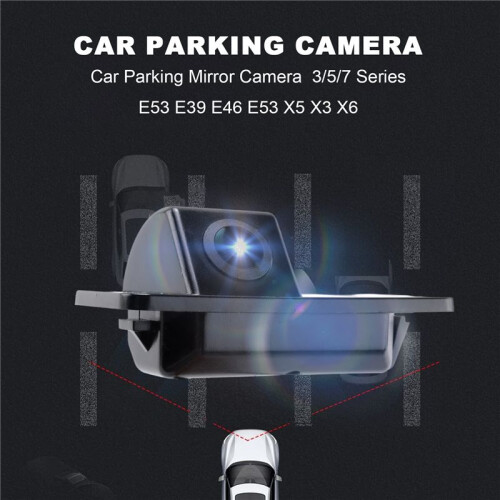 Car Parking Mirror Camera For  3/5/7 Series E53 E39 E46 E53 X5 X3 X6 1