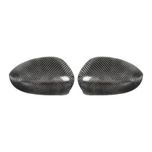 Real Hard Carbon Fiber Cover For Abarth 595 595C 695 2012-2023 Car Rearview Mirror Cap