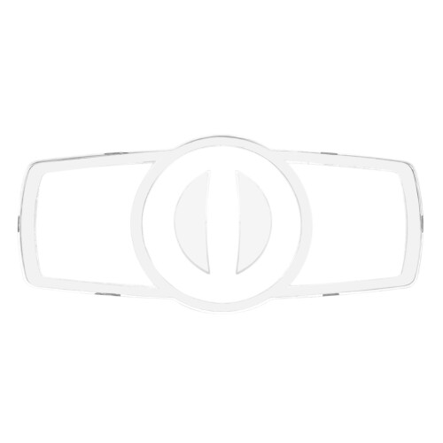 Car Interior Headlight  Light  Button Decor Frame Trim Sticker For  5 Series F10 2011-2014 2