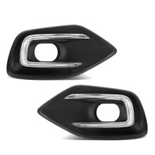 Para Swift 2024 LED DRL Luzes Diurnas de Circulação Diurna Tampa Do Farol de Neblina Streamer Luzes Amarelas e Brancas