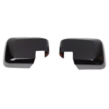 Car Rearview Mirror Cover for Bronco 21-23 Rear Protective Cover Mirror Cover Car Accessories Bright Black