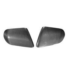 Car Rearview Mirror Cover Carbon Fiber for Mustang 2014-2018 Rearview Mirror Cover Reverse Mirror Housing