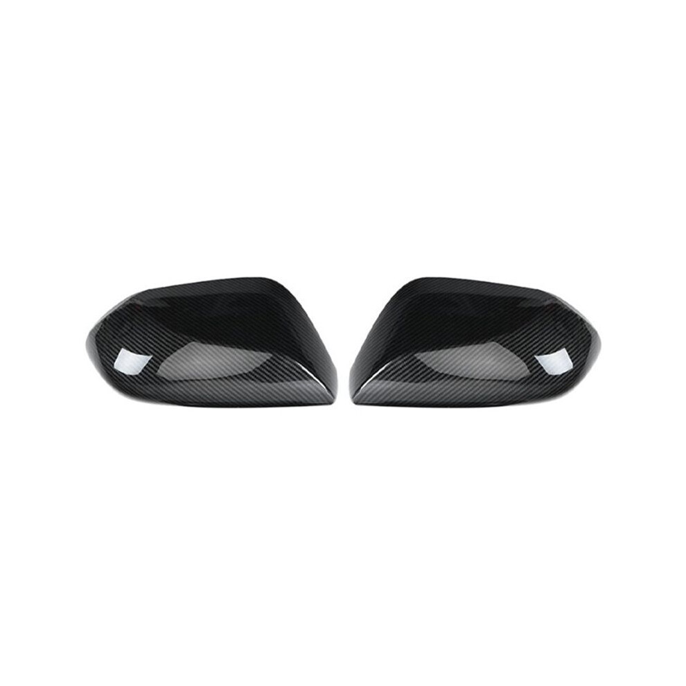 Car Rearview Mirror Cover For Avalon Xx50 2018-2024 Reversing Mirror Cover Rearview Mirror Shell Carbon Fiber Light Tauoh
