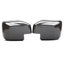 Car Rearview Mirror Cover for Bronco 21-23 Rear Protective Cover Mirror Cover Car Accessories Carbon Fiber Pattern