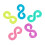 Neue Tolle Webstuhl Bands Packung mit 125 bunten S-Clips 10